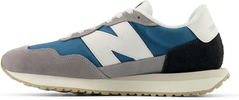 Мужские кроссовки для бега по шоссе New Balance 237 V1 Classic, Grey/Grey — фото 2