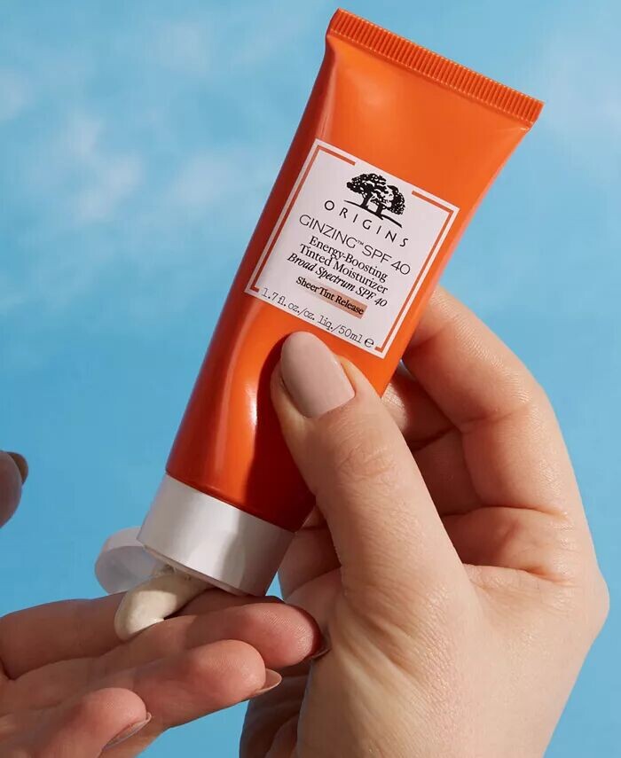 Gin Zing Тональный увлажняющий крем, повышающий энергию SPF 40, 1,7 унции Origins — фото 3