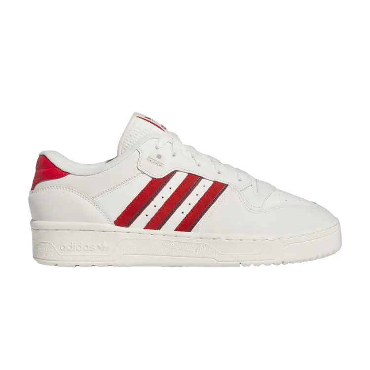 

Кроссовки adidas Rivalry Low 'Cloud White Shadow Red', кремовый