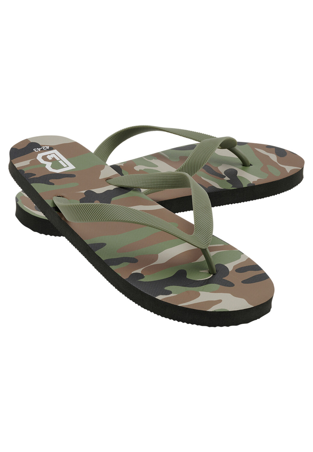 Тапочки Brandit Shoes, цвет woodland