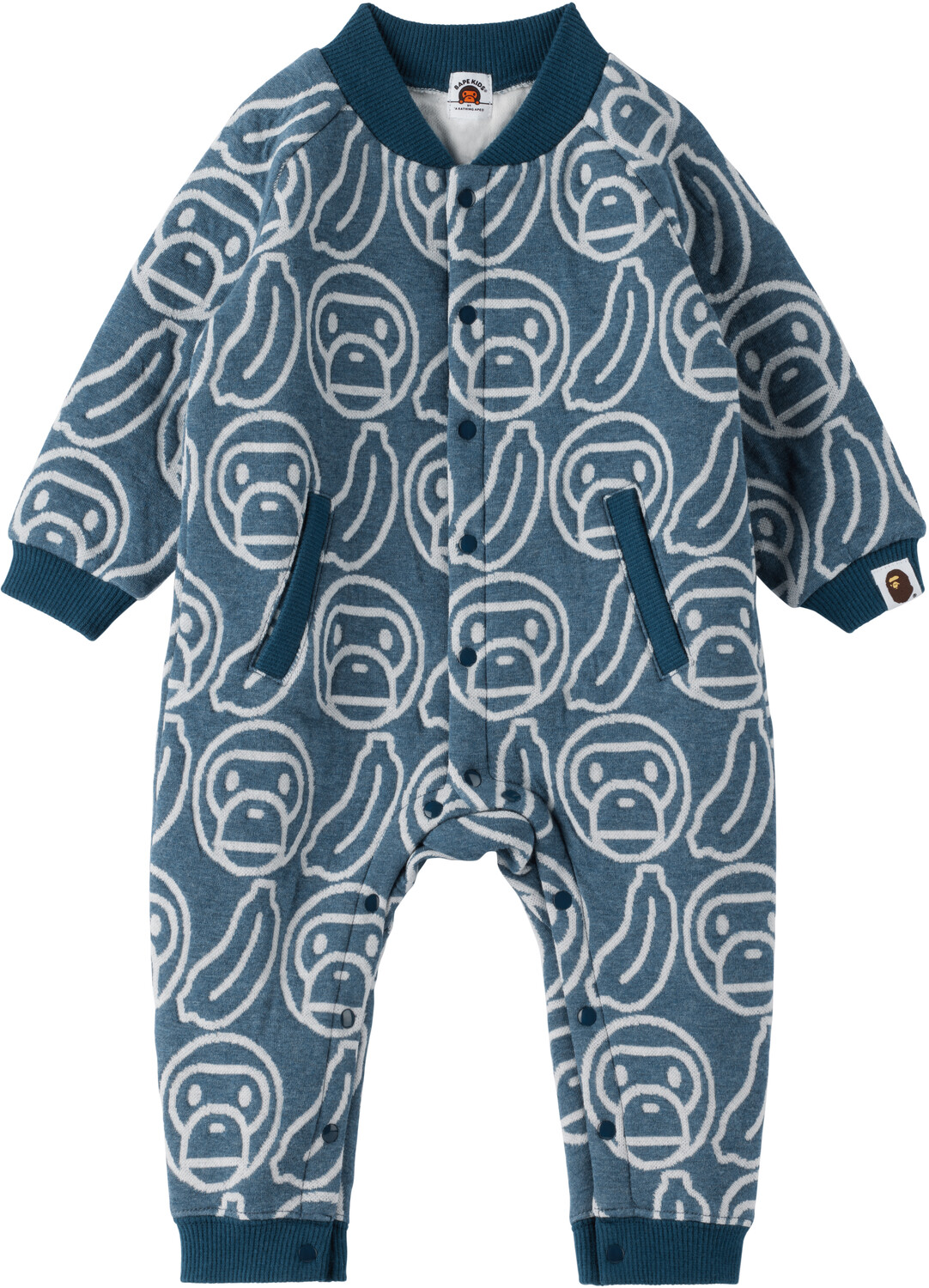 

Детский вязаный комбинезон Milo Banana BAPE