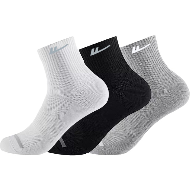

Унисекс носки Mid Calf WARRIOR, 3 pack (черный+белый+серый)