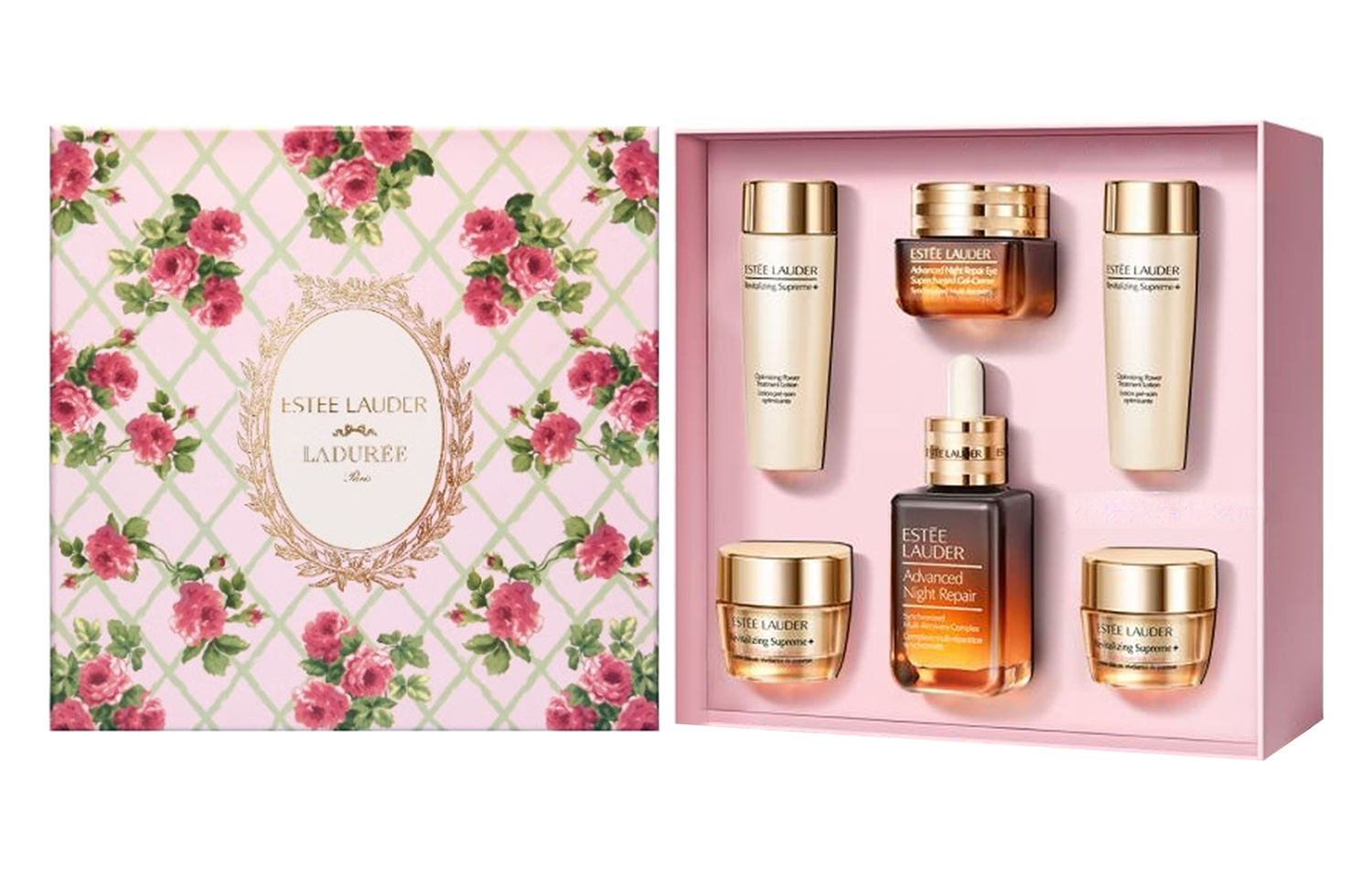 Подарочный набор Estée Lauder: сыворотка для лица + крем для кожи вокруг глаз — фото 2