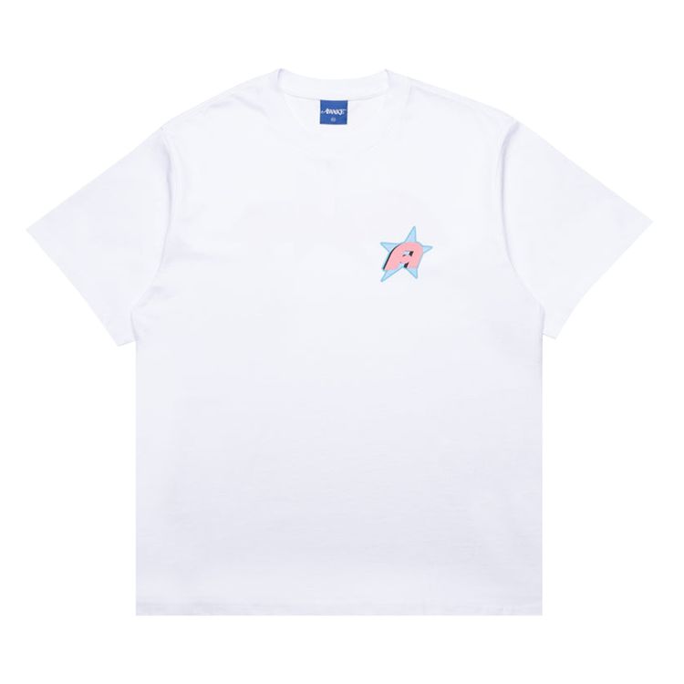 

Футболка Awake NY Star A Short-Sleeve Tee 'White', белый