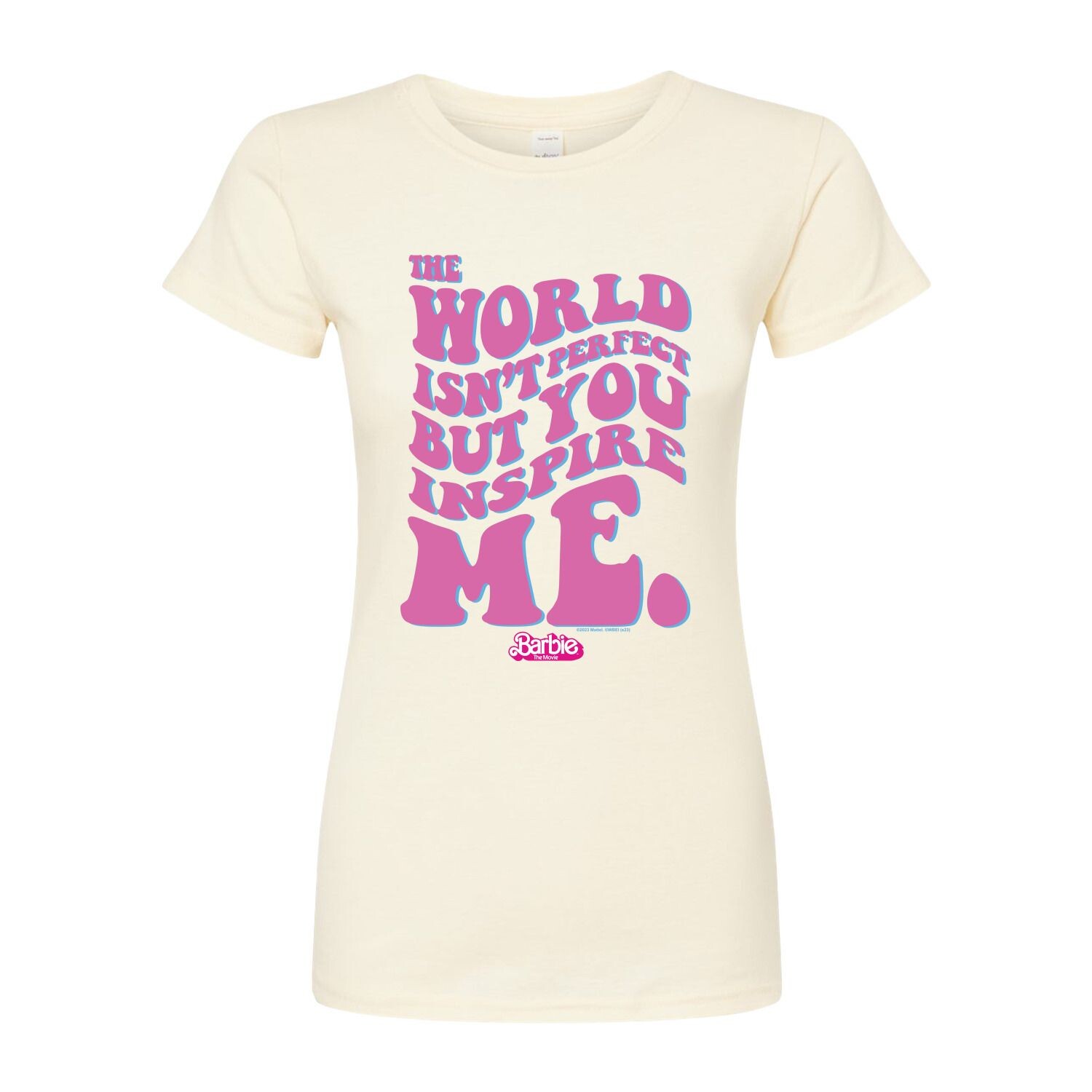 

Облегающая футболка Barbie The Movie Inspire Me для юниоров Barbie