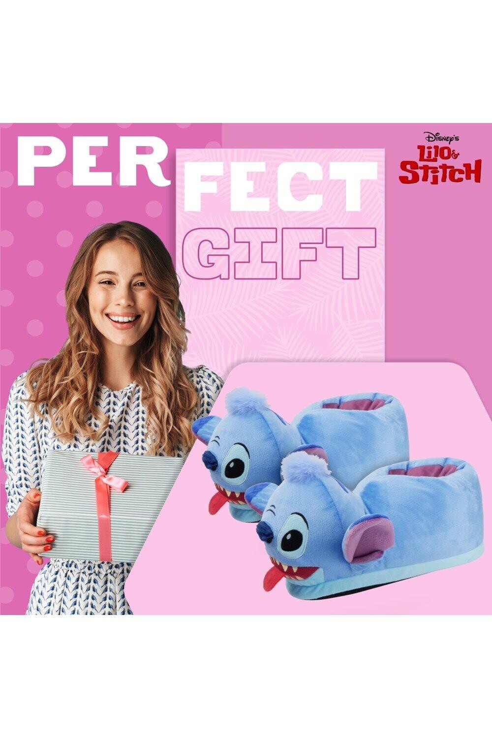Домашние тапочки Stitch 3D Disney, мультиколор — фото 3