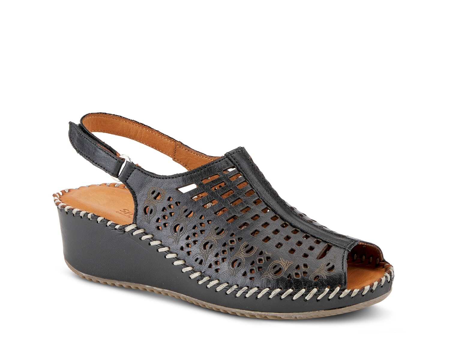 

Босоножки Spring Step Bohemianish на танкетке, черный
