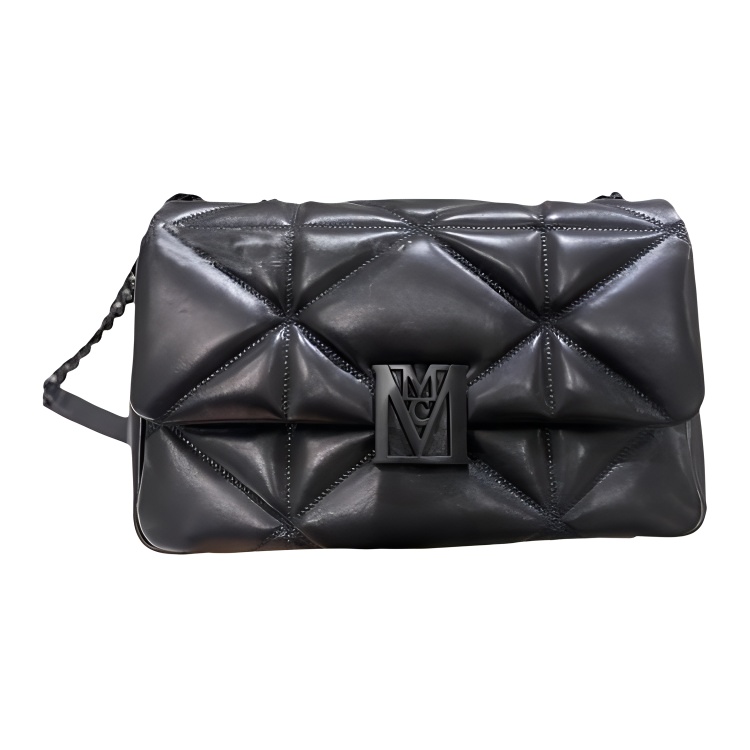 

Сумка-подушка из овчины, сумка тофу, сумка через плечо, маленькая женская сумка-кроссбоди черная MCM, Set (Bag+Dust Bag)