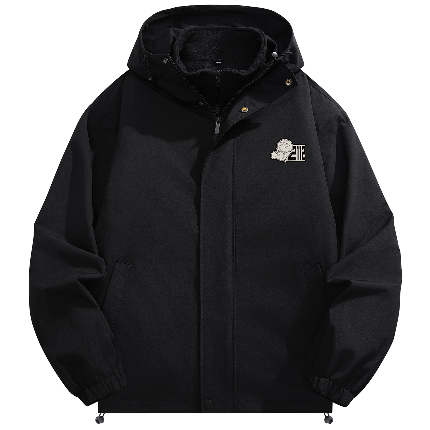 

Doraemon Куртка Unisex, Black (3-in-1 Thickened Coat)
