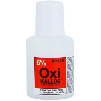 

Ароматический крем Oxi Kallos 6%, стабилизированная краской для волос эмульсия перекиси водорода