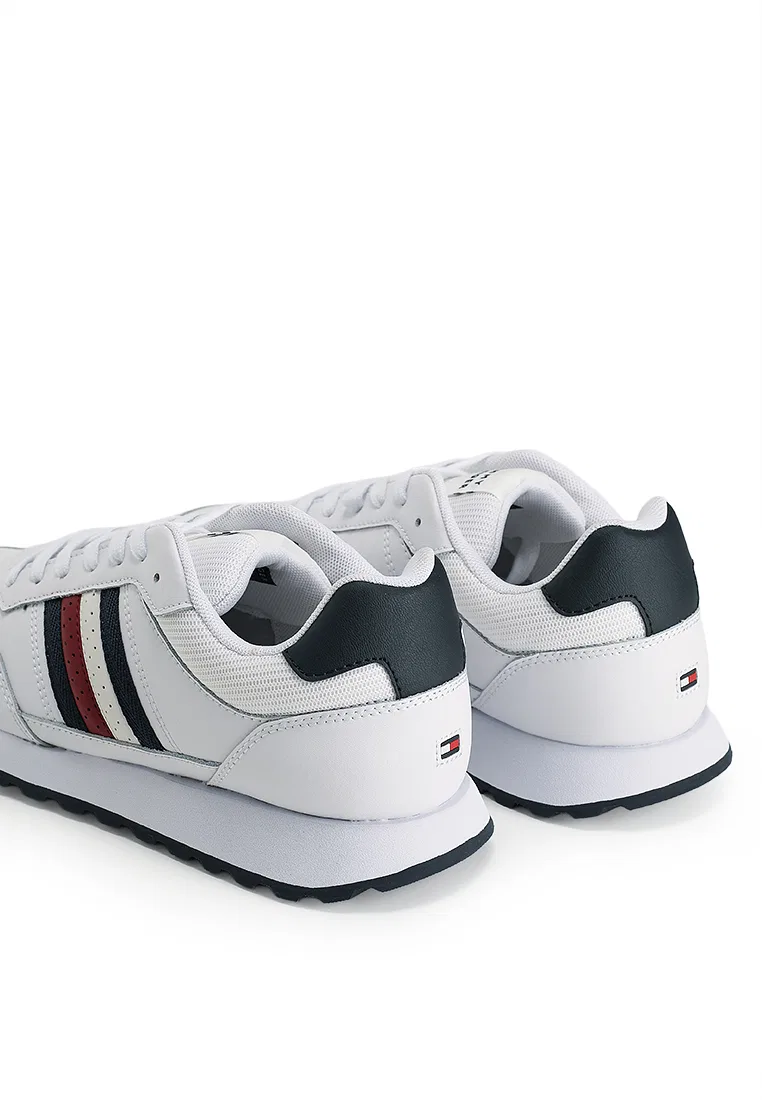 Кроссовки, EVA и кожаные полоски, Tommy Hilfiger, белый — фото 3