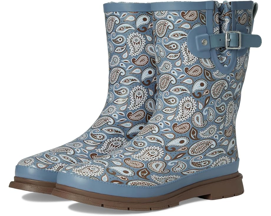 Ботинки Western Chief Faux Fur Mid Rain Boot, цвет Bandana