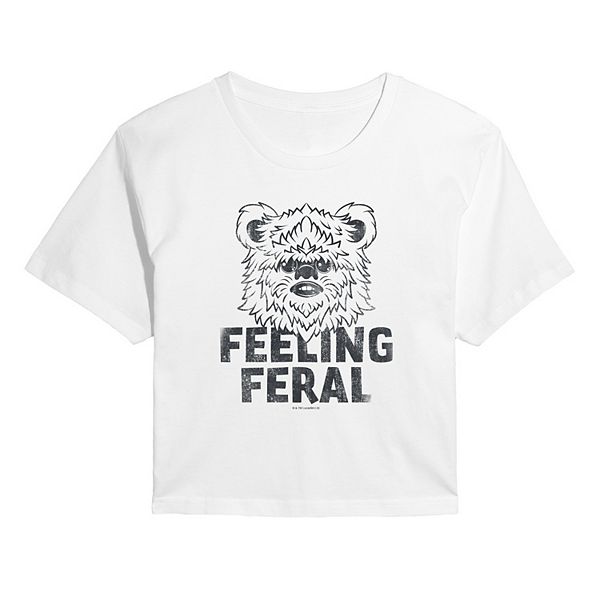 

Футболка Juniors' Feeling Feral Ewok с принтом и эффектом потертости Star Wars, White, Белый, Футболка Juniors' Feeling Feral Ewok с принтом и эффектом потертости Star Wars, White