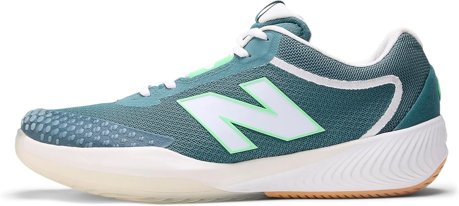 Кроссовки для тенниса FuelCell 996 V6, New Balance, New Spruce/White/Gum — фото 2