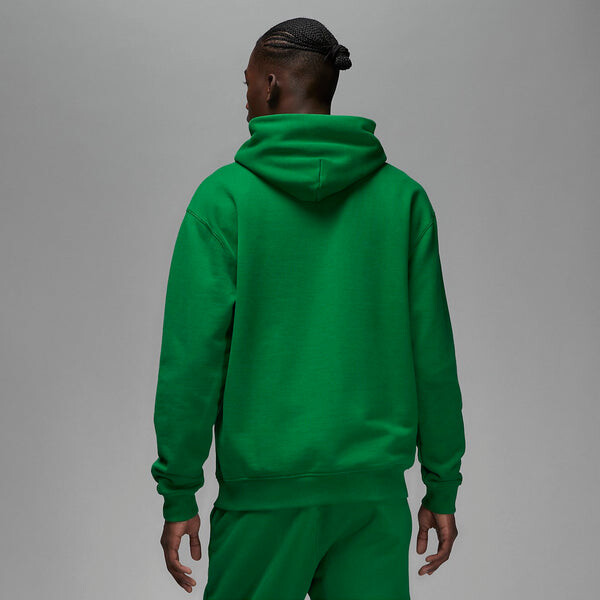 Толстовка Air Jordan Wordmark Fleece Hoodie 'Pine Green', зеленый — фото 4
