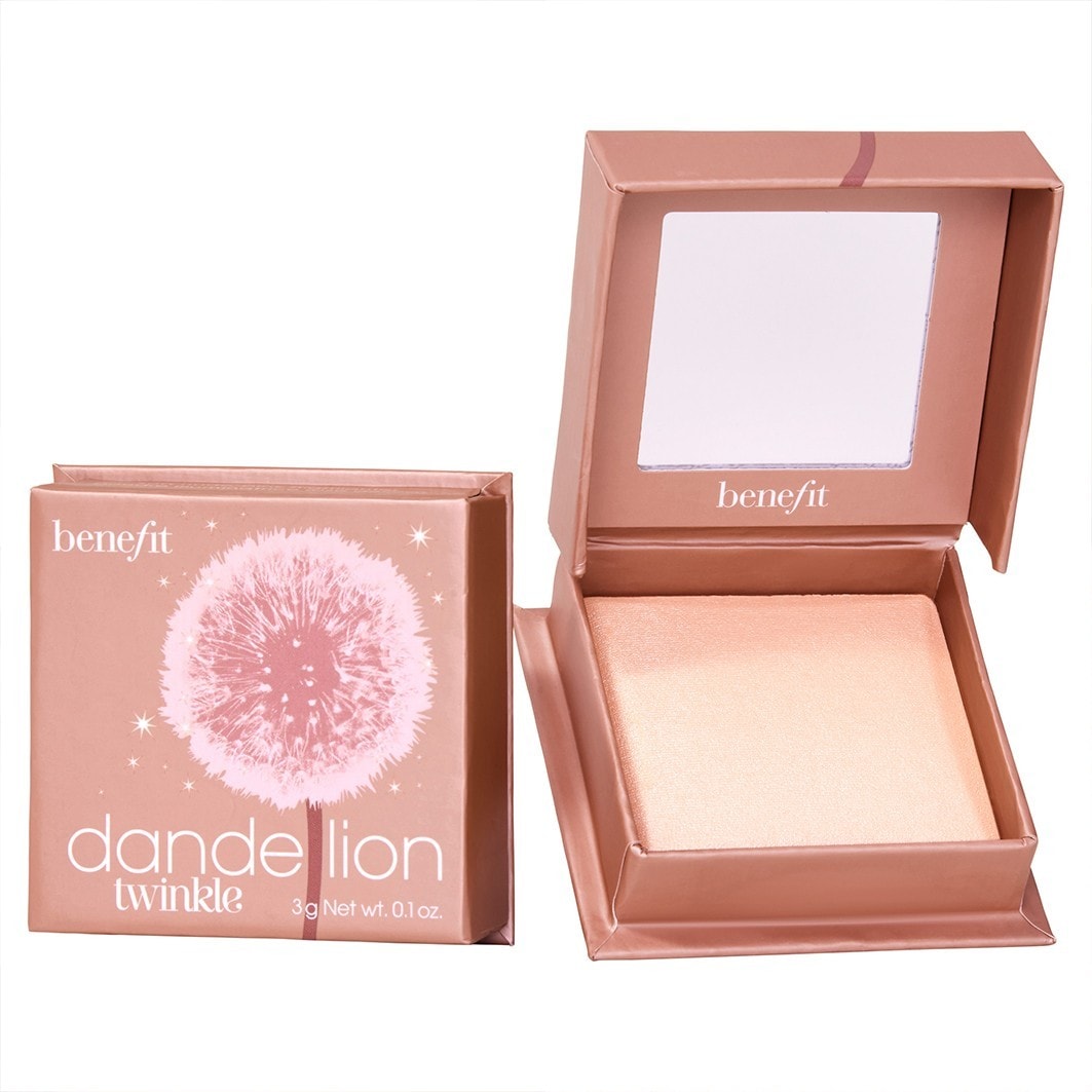 

Хайлайтер bronzer & blush collection dandelion twinkle in zartem rosé Benefit, nude pink