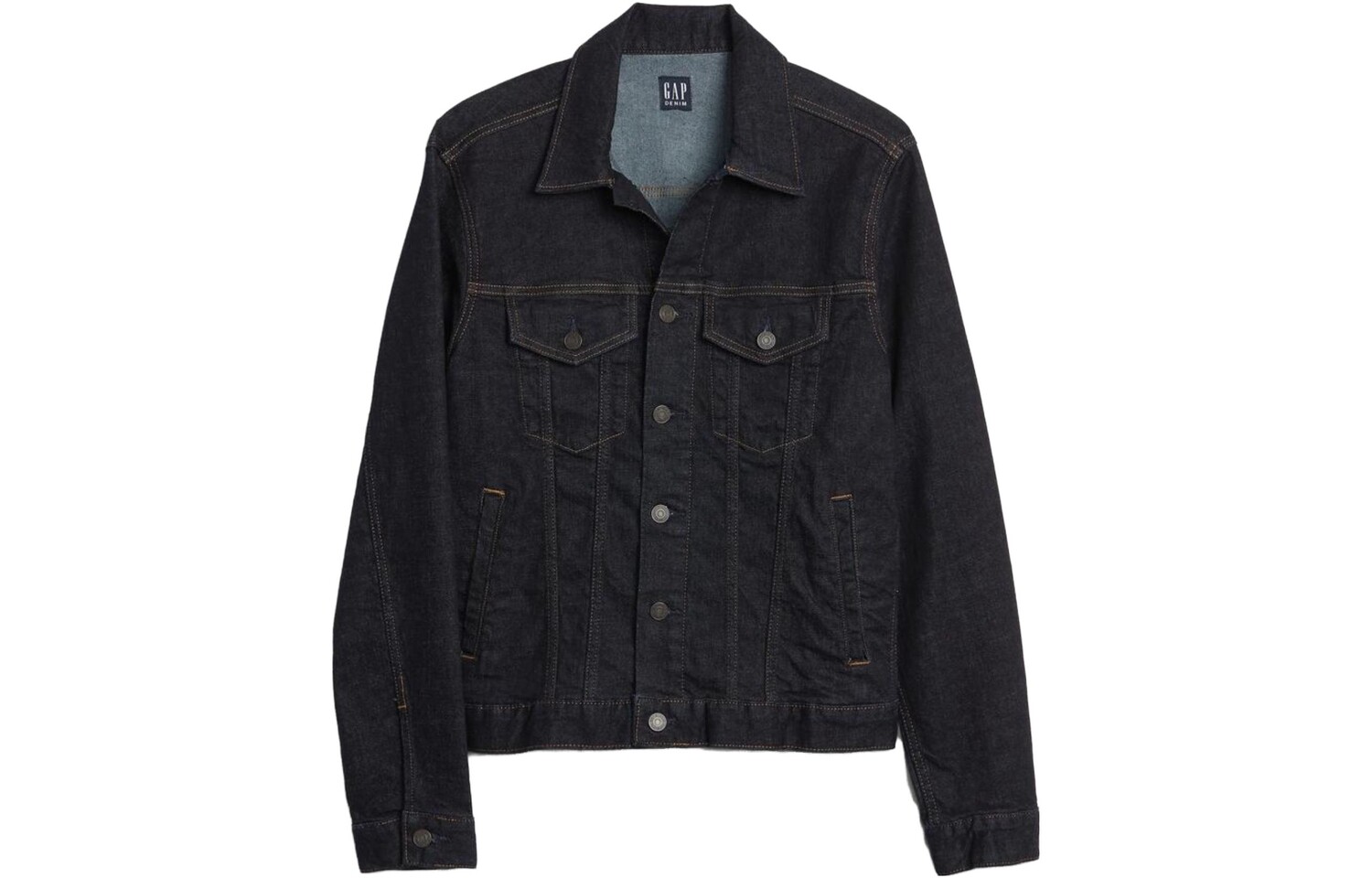 

Мужская джинсовая куртка GAP, цвет Dark Blue