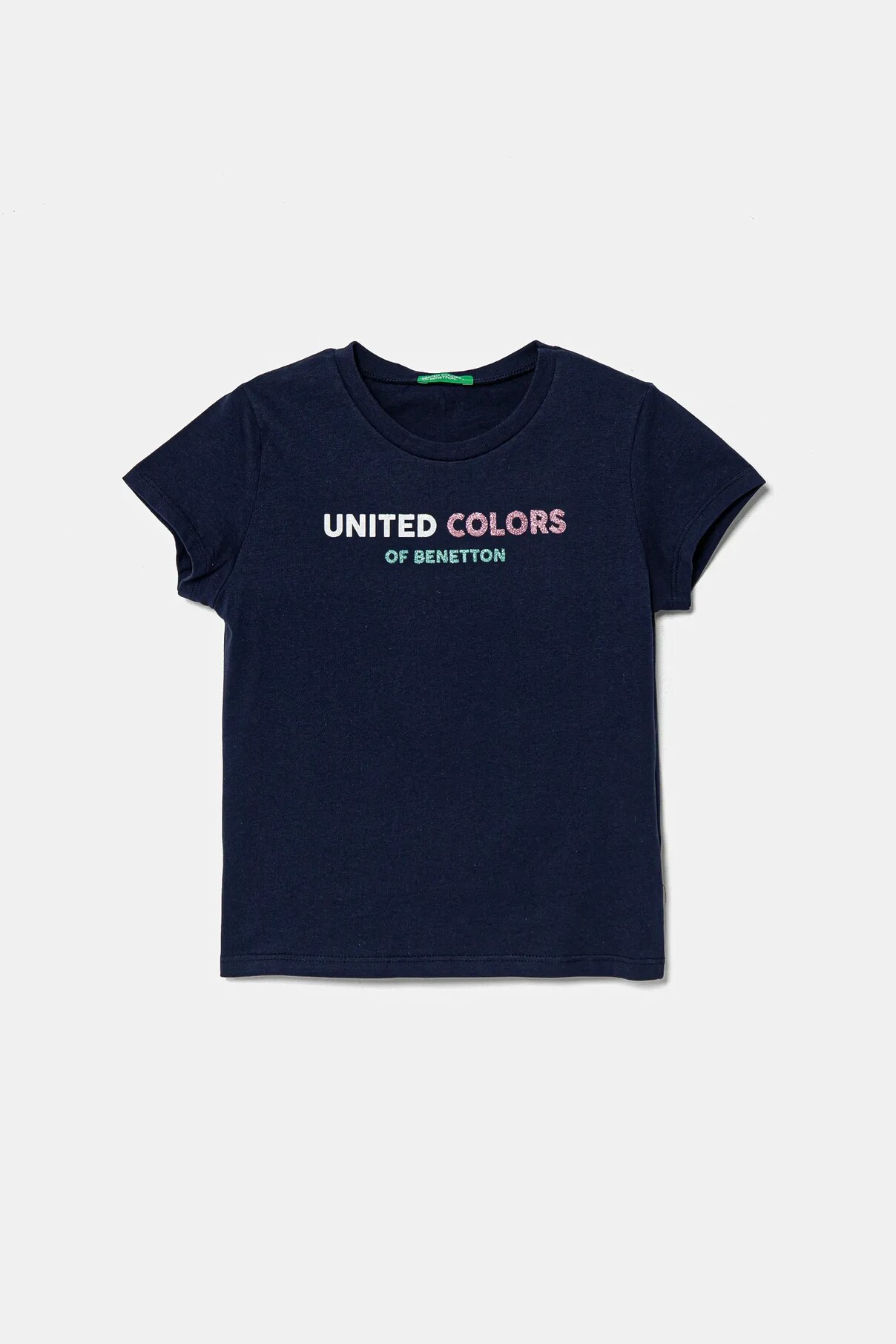 

Футболка из хлопка для детей United Colors Of Benetton, темно-синий