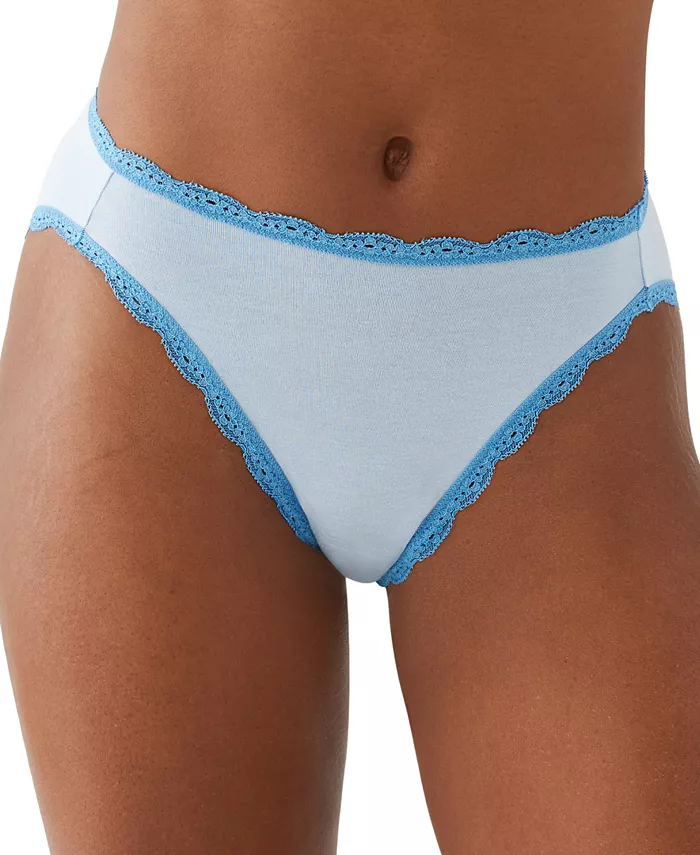 

Женские трусы-слипы Inspired с кружевными вставками 971219 b.tempt'd, синий