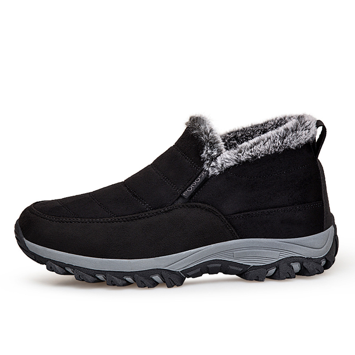Зимние ботинки унисекс RONGSHI, Black Men'S