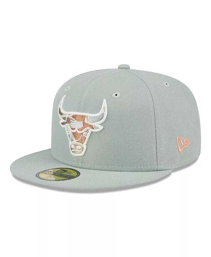

Мужская зеленая кепка Chicago Bulls Springtime Camo 59FIFTY Fitted New Era
