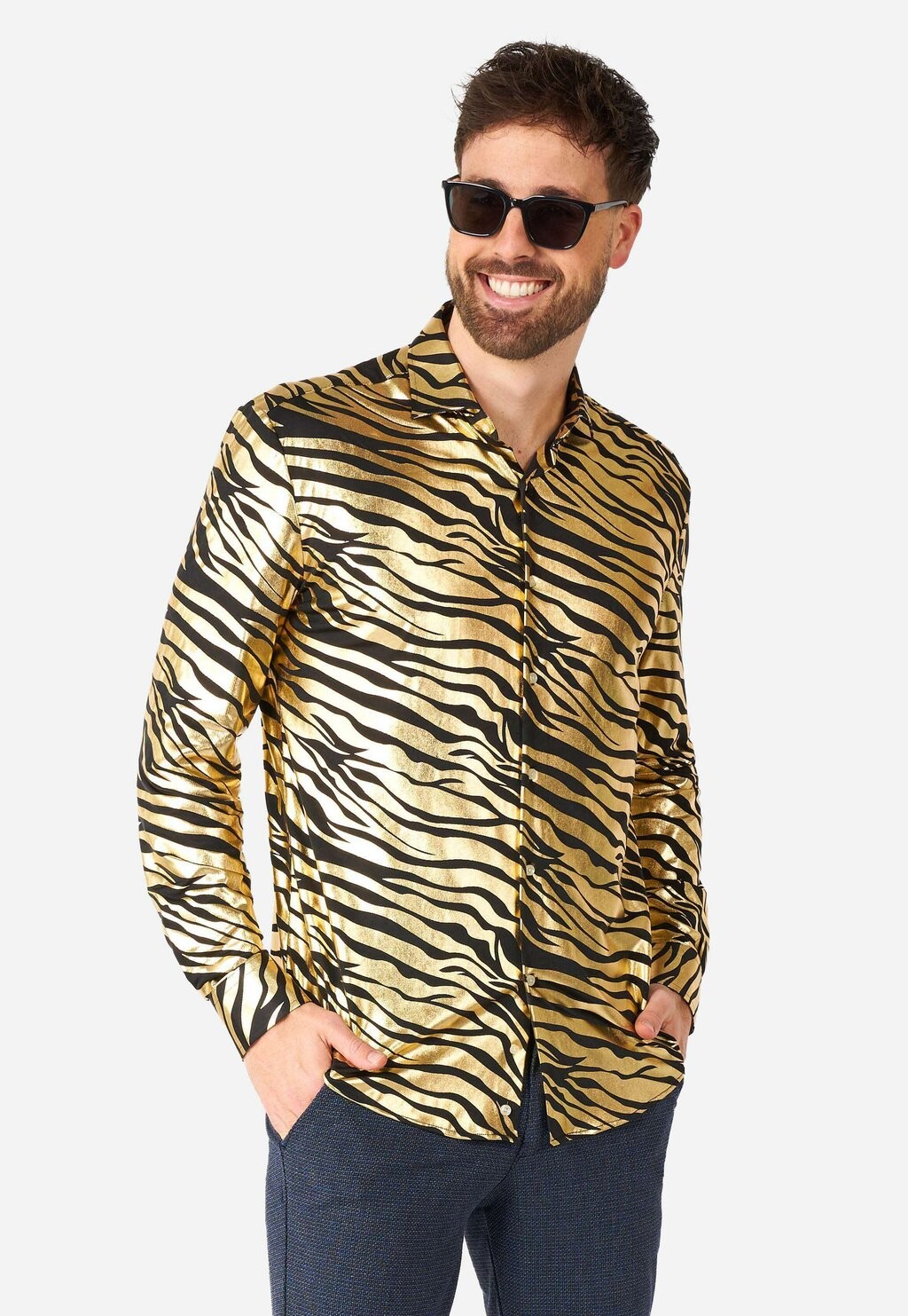 

Рубашка Ls Tiger Shiner OppoSuits, золото