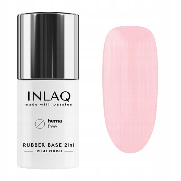 

Гибридная резиновая основа Blinky, 6 мл Inlaq Rubber base 2in1, цвет blinky