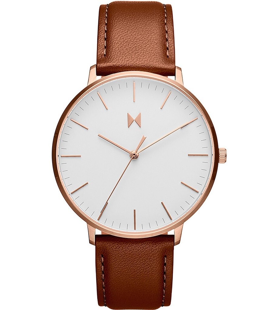 

Кожаные часы MVMT Legacy Slim Eagle Tan, коричневый