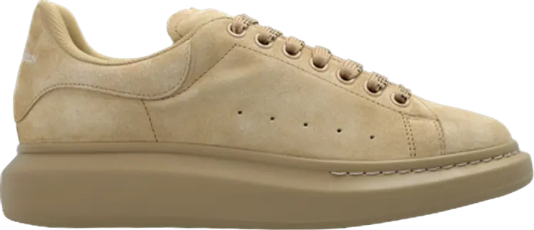 

Кроссовки Alexander McQueen Oversized Sneaker 'Beige Suede', коричневый
