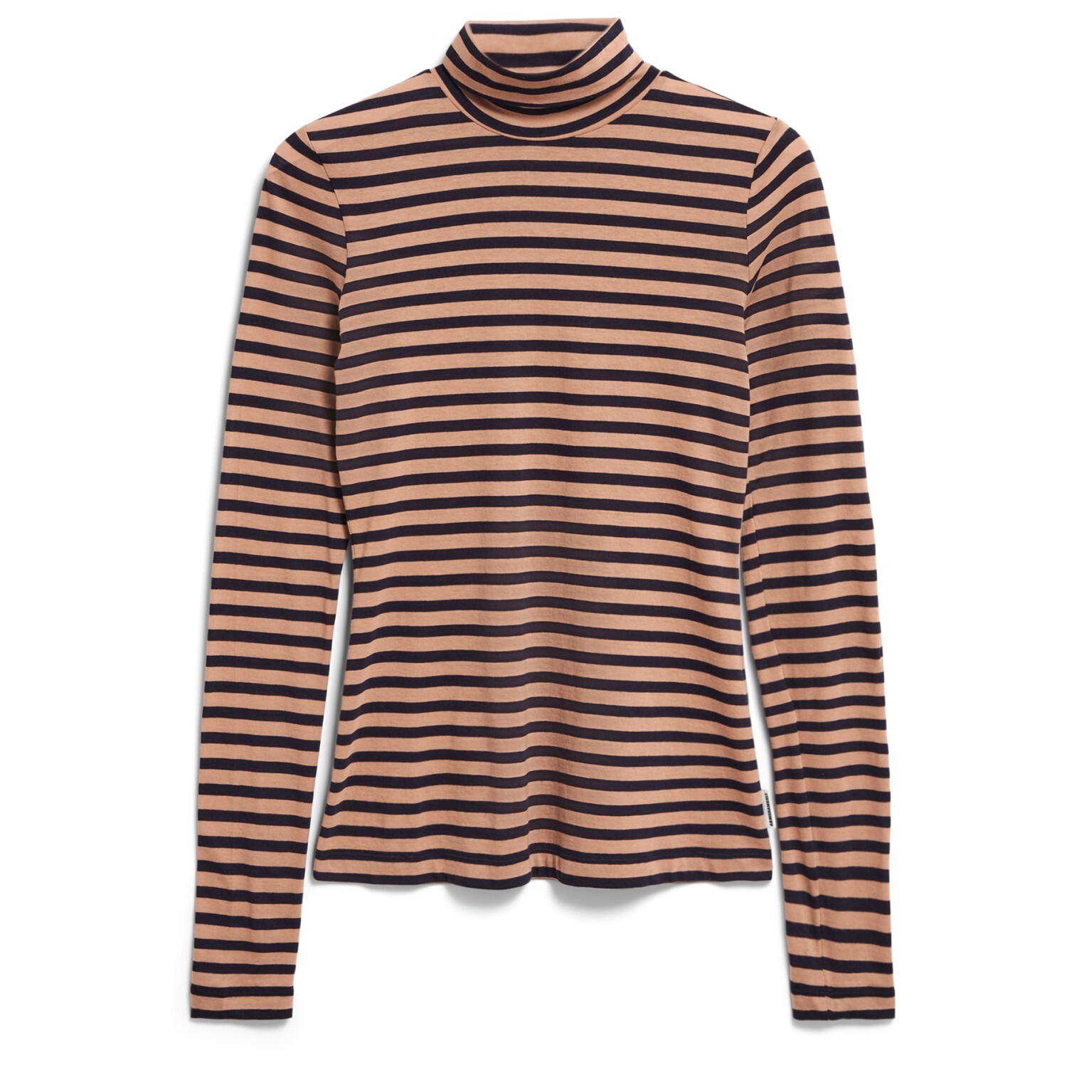 

Лонгслив Armedangels Graziliaa Stripes, цвет Cinnamon Dust/Night Sky