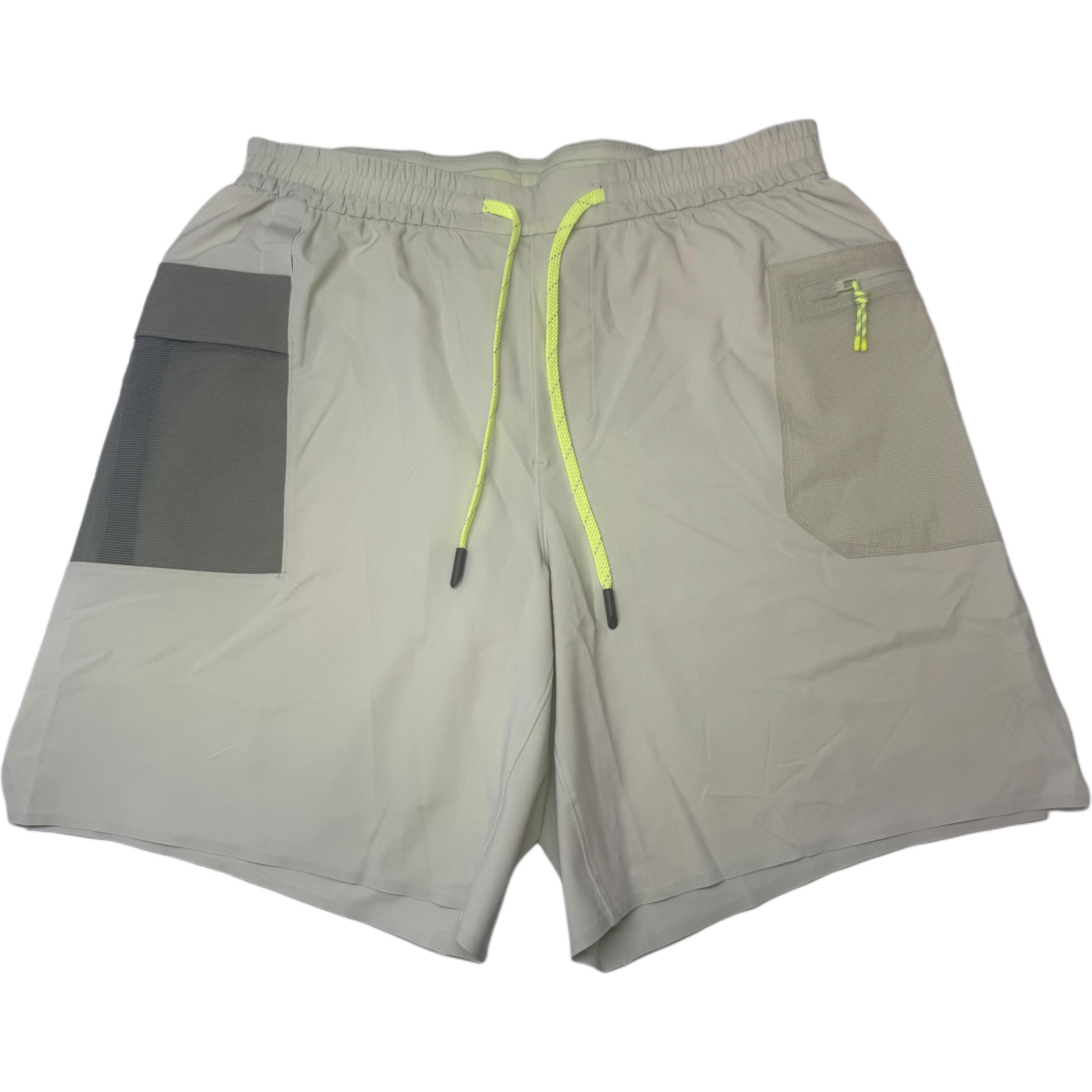 

Мужские водоотталкивающие шорты карго Lululemon, dew drop зеленый/dewy