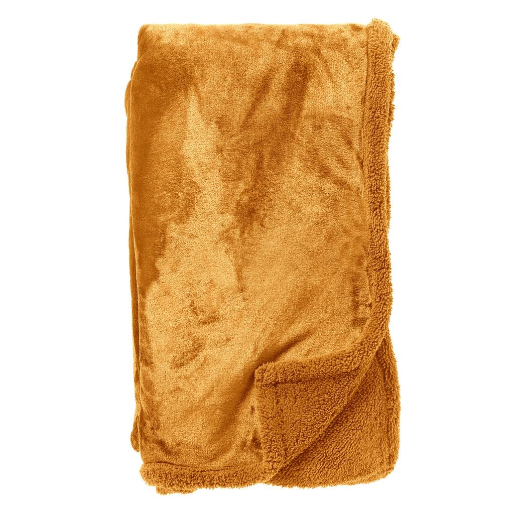 

Dutch Decor STANLEY - Одеяло 150x200 см - флис - Golden Glow - желтый