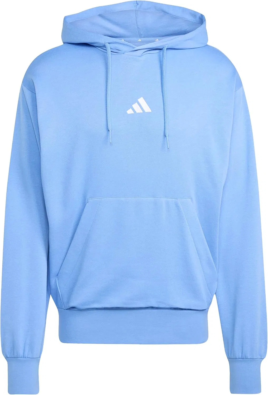 Худи adidas Feelcozy Fleece, Blue Fusion/White