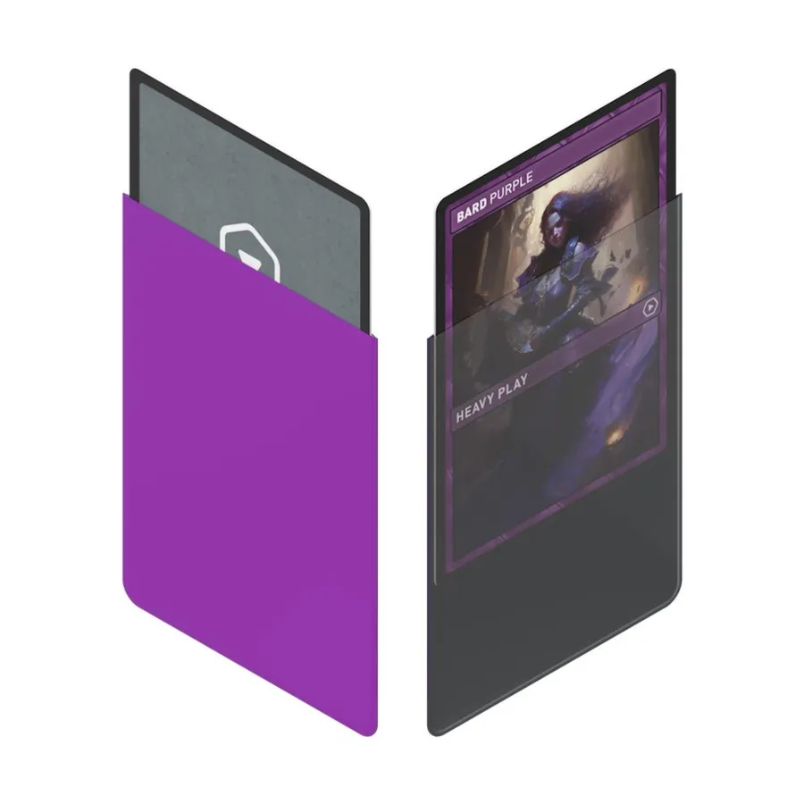 

Рукава CURV Standard — Bard Purple (10 упаковок по 100 шт.), Card Sleeves and Card Storage (Heavy Play)