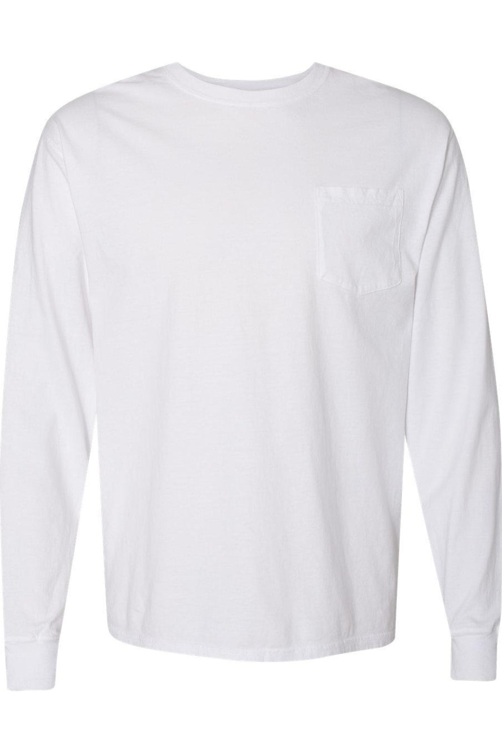 

Футболка с длинным рукавом ComfortWash by Hanes Garment-Dyed с карманом, белый