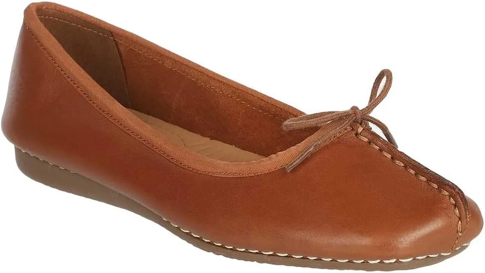 Балетки Clarks Freckle Ice, темно-коричневый — фото 2