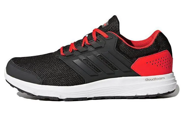 

Кроссовки Galaxy 4 M мужские низкие черные/красные Adidas