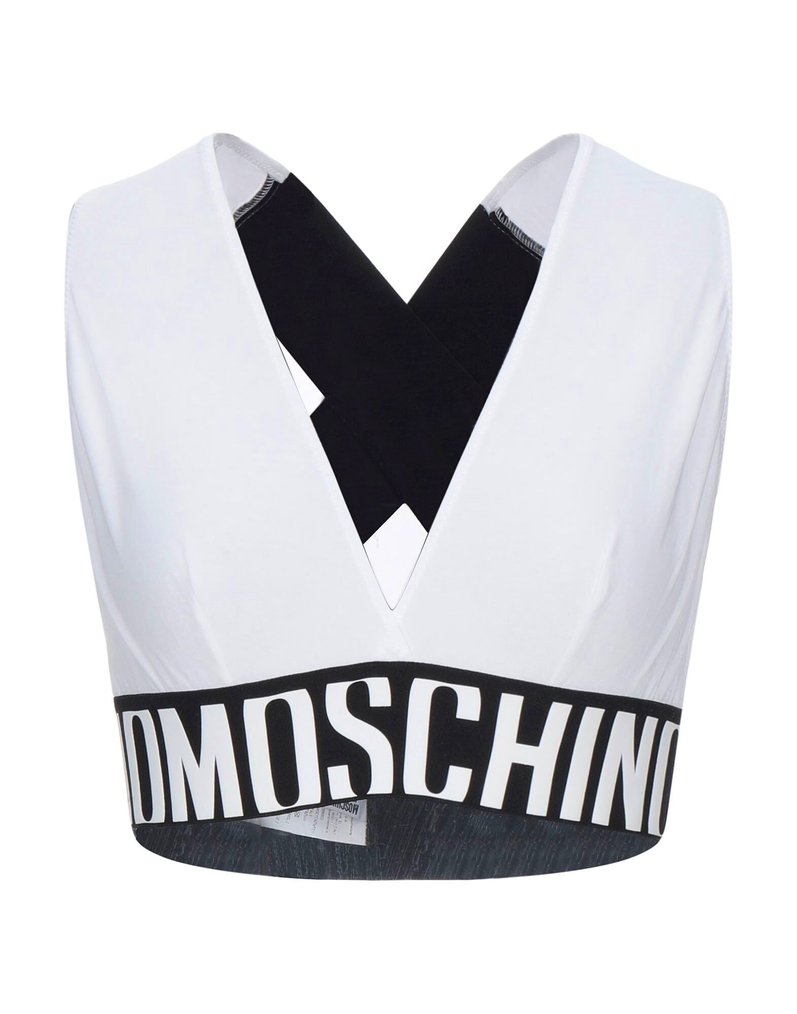 

Спортивный бюстгальтер Underwear Moschino, белый