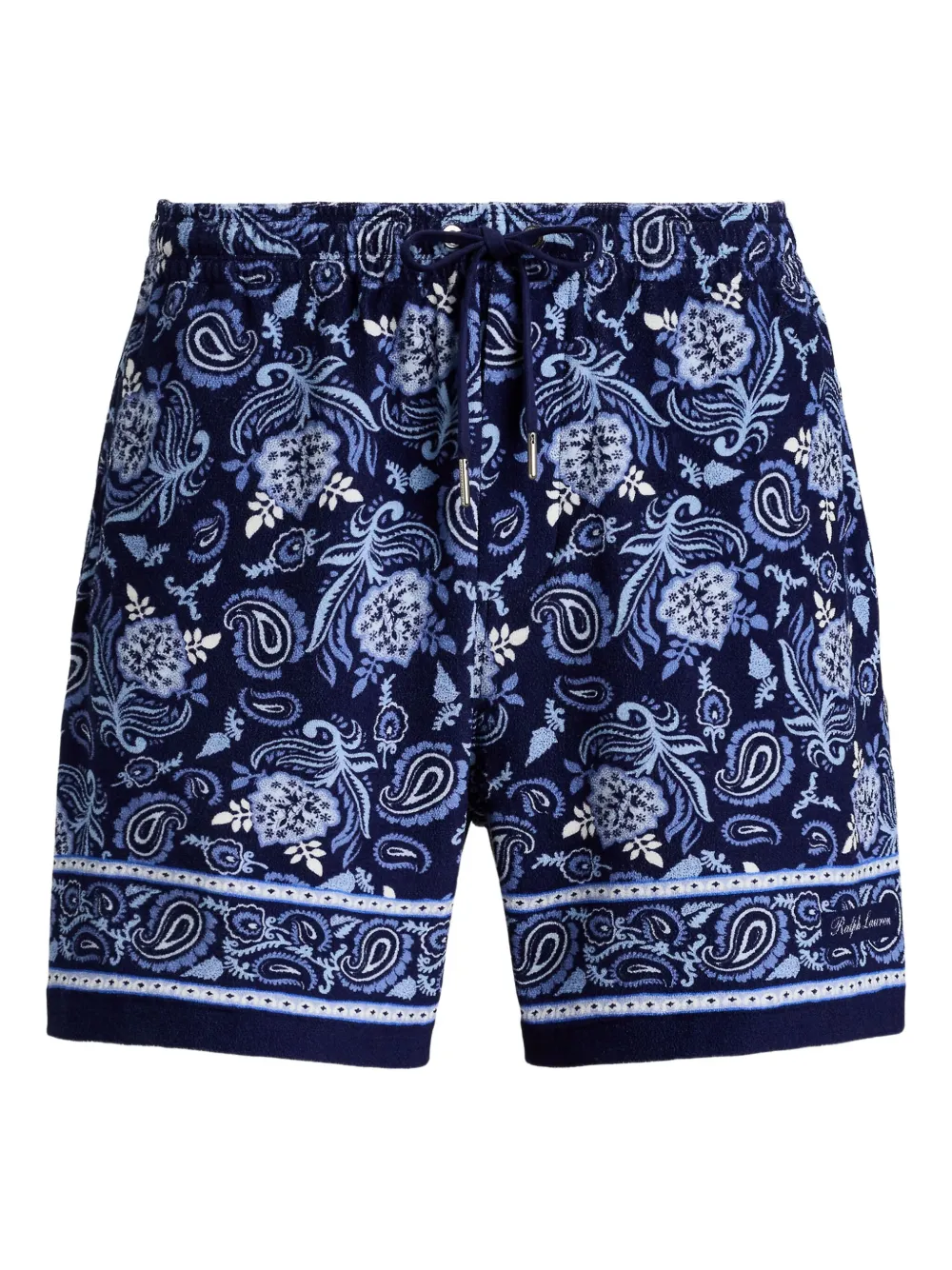 

Плавки-шорты с принтом пейсли Ralph Lauren Purple Label, синий
