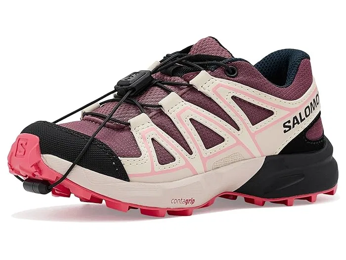 Кроссовки для бега Speedcross Salomon Kids, Nocturne/Hushed Violet/Rouge Red