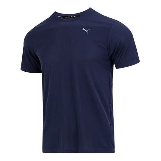 

Футболка training logo t-shirt 'navy' Puma, синий