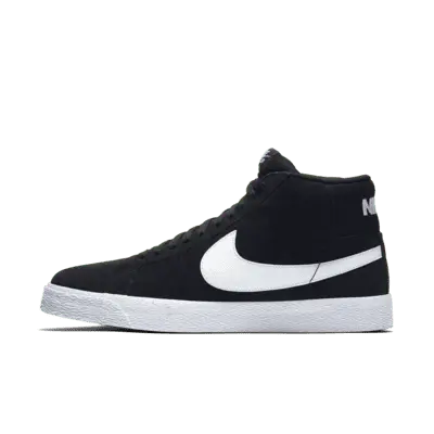 Кроссовки Nike SB Zoom Blazer Mid Skate Shoes, цвет Black/White/White/White