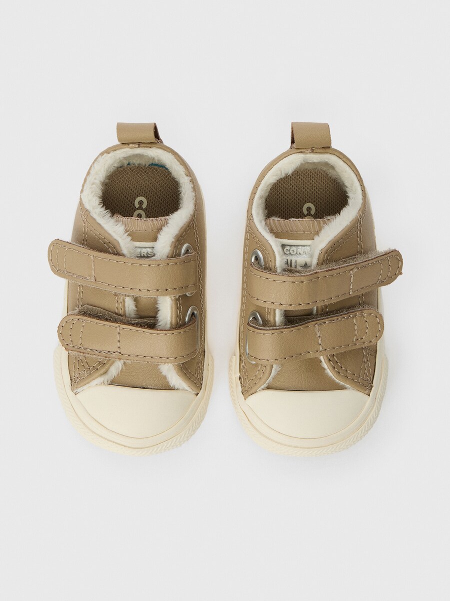 Кроссовки CONVERSE CTAS 2V OX, светло-бежевый/темно-бежевый — фото 3