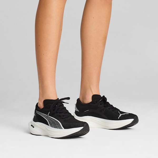 Женские кроссовки для бега по шоссе Deviate Nitro 3 Puma, черный — фото 2