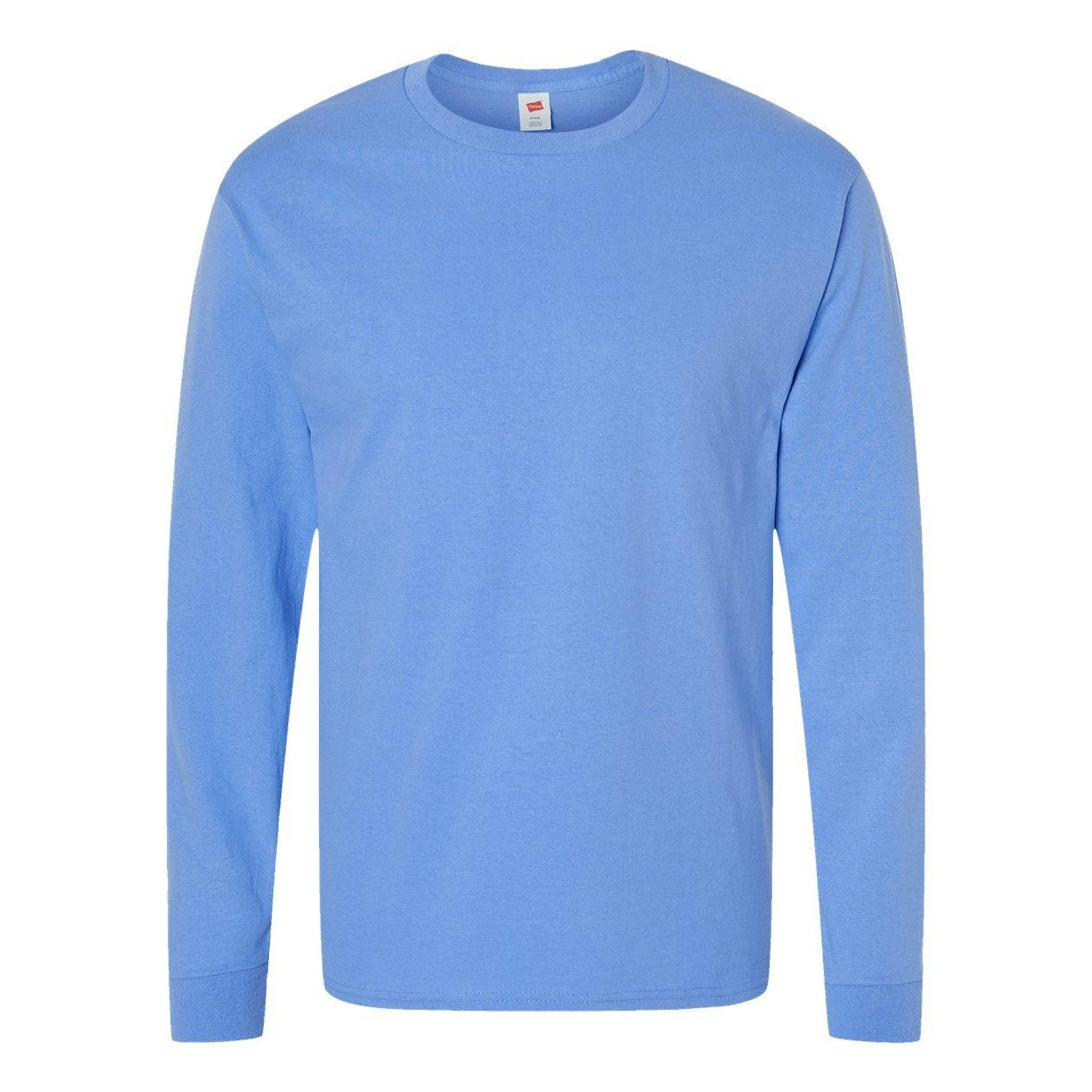 

Футболка Hanes Essential-T с длинным рукавом, цвет carolina blue