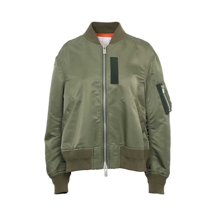 

Блузон Sacai Nylon Twill Blouson Khaki, желто-коричневый