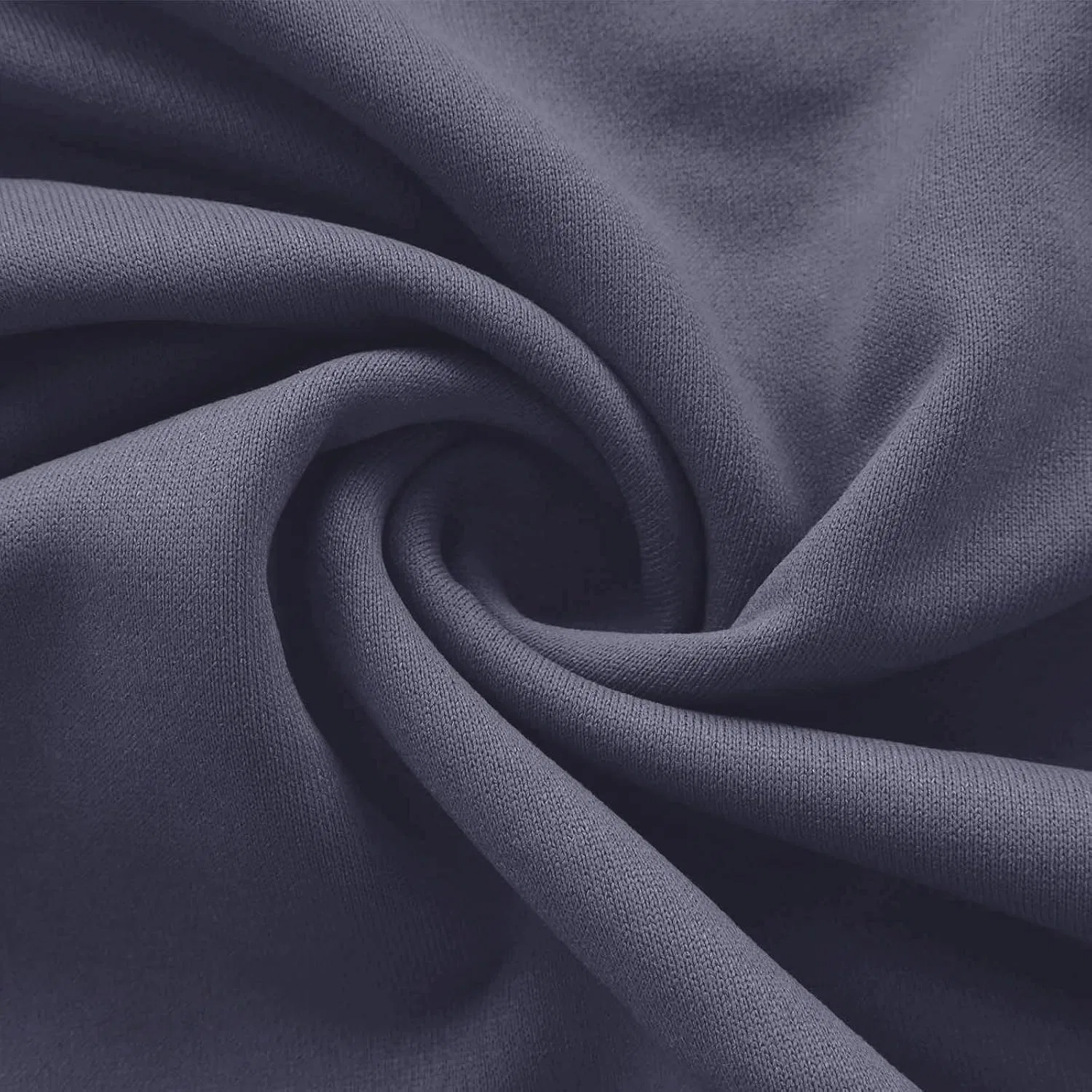 Детская худи на молнии, флисовая, толстая, Dark Gray — фото 2