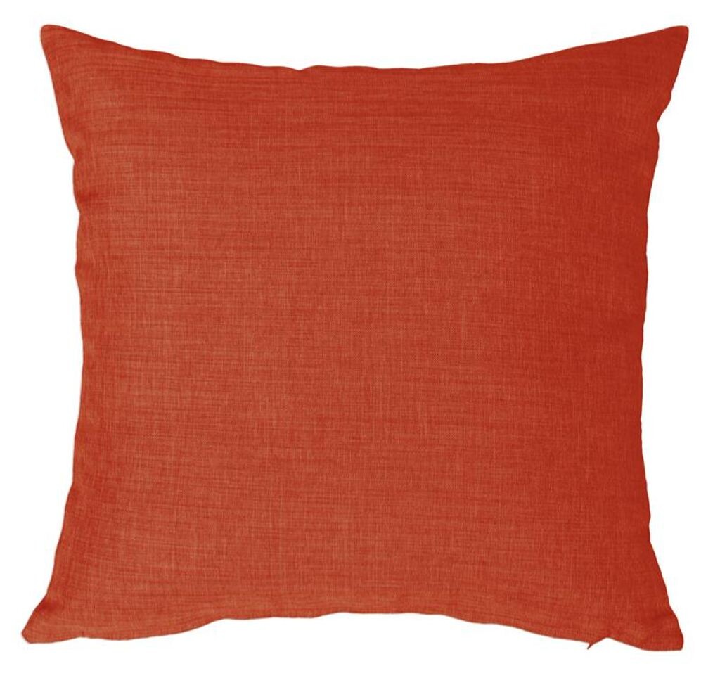 

Чехол на подушку 80х80 см, терракотовая структура, имитация льна, чехол для декоративных подушек Haus und Deko