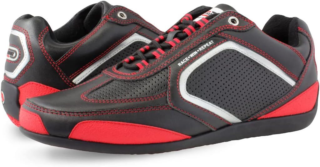 

Кожаные кроссовки для вождения PROFOX Challenger для спорта и досуга (черные, 13)