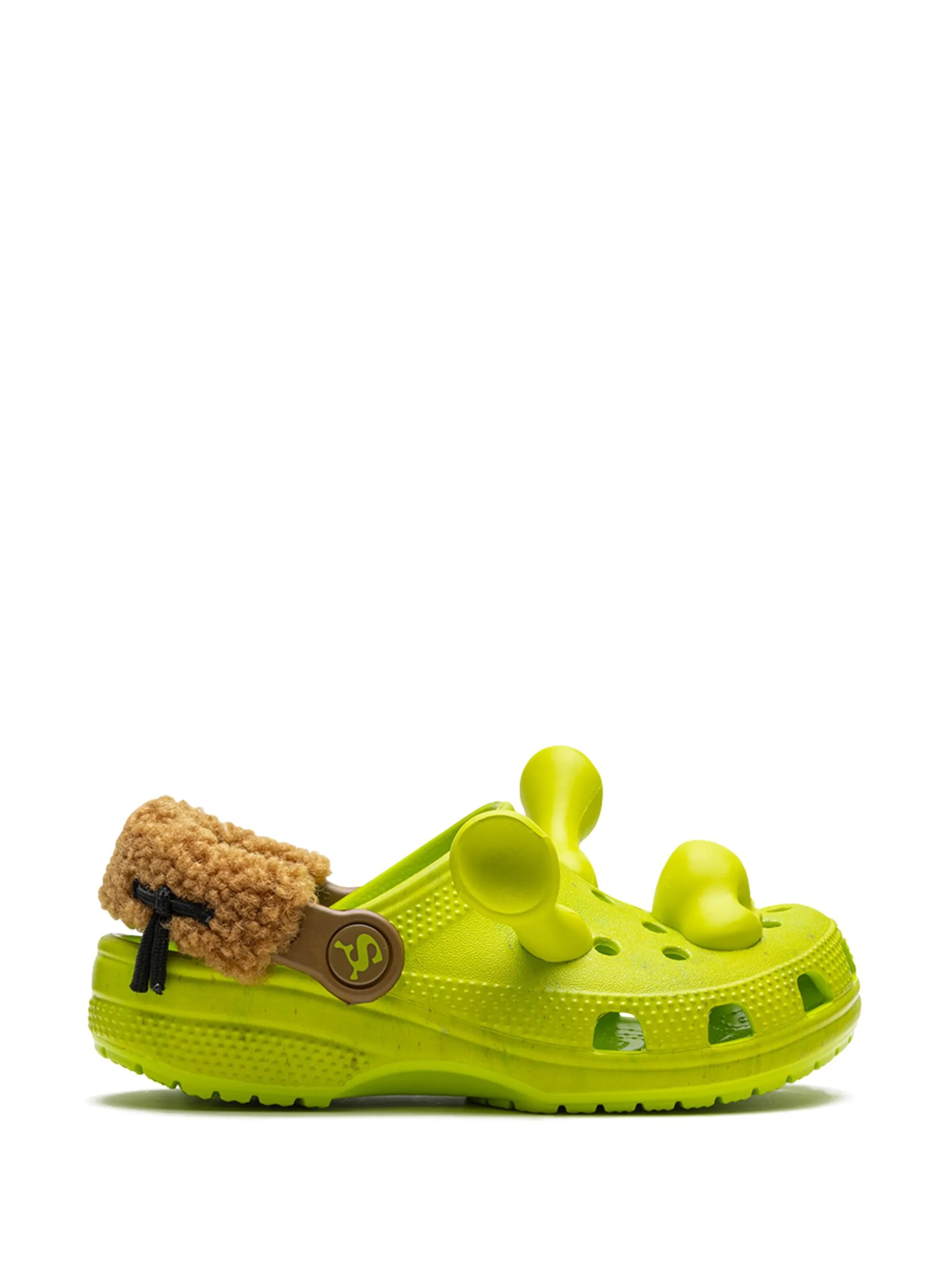 Клоги Shrek Classic Crocs Kids, зеленый — фото 2